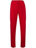 Styland Slim-fit Trousers - Red