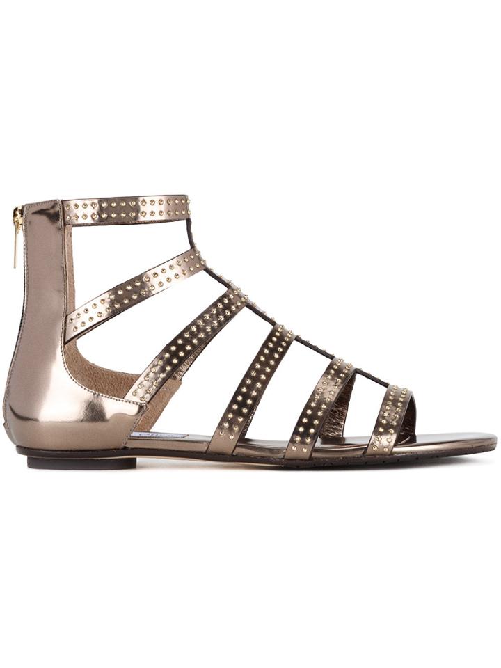 Jimmy Choo Nix Sandals - Metallic