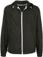 Ck Calvin Klein Zipped Hooded Jacket - Black