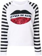 Zoe Karssen Sequinned Sweatshirt - White