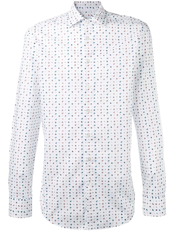 Etro Micro Print Shirt - White