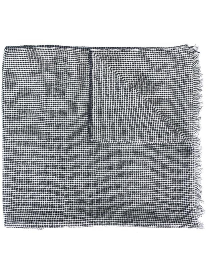 Claudio Cutuli 'japesh' Checked Scarf