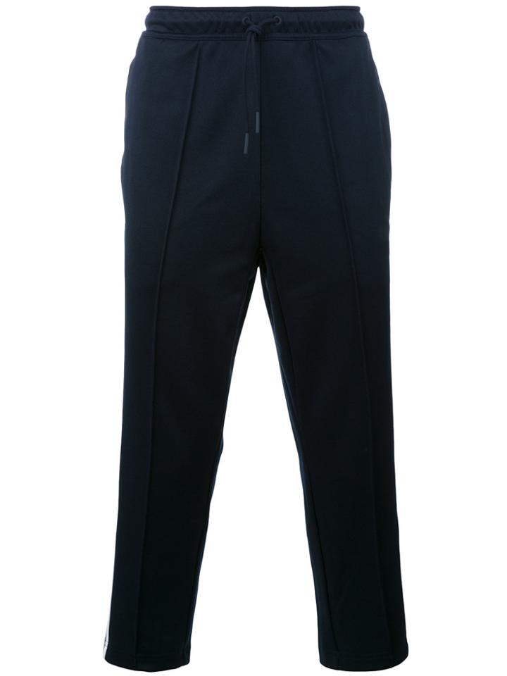 Adidas Adidas Cropped Track Pants - Blue