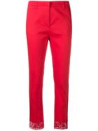 Blumarine Slim-fit Trousers - Red