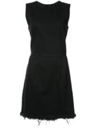Alexander Wang Rear Zip Mini Dress - Black