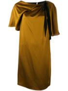 Lanvin - Shift Dress - Women - Silk/acetate/viscose - 38, Grey, Silk/acetate/viscose