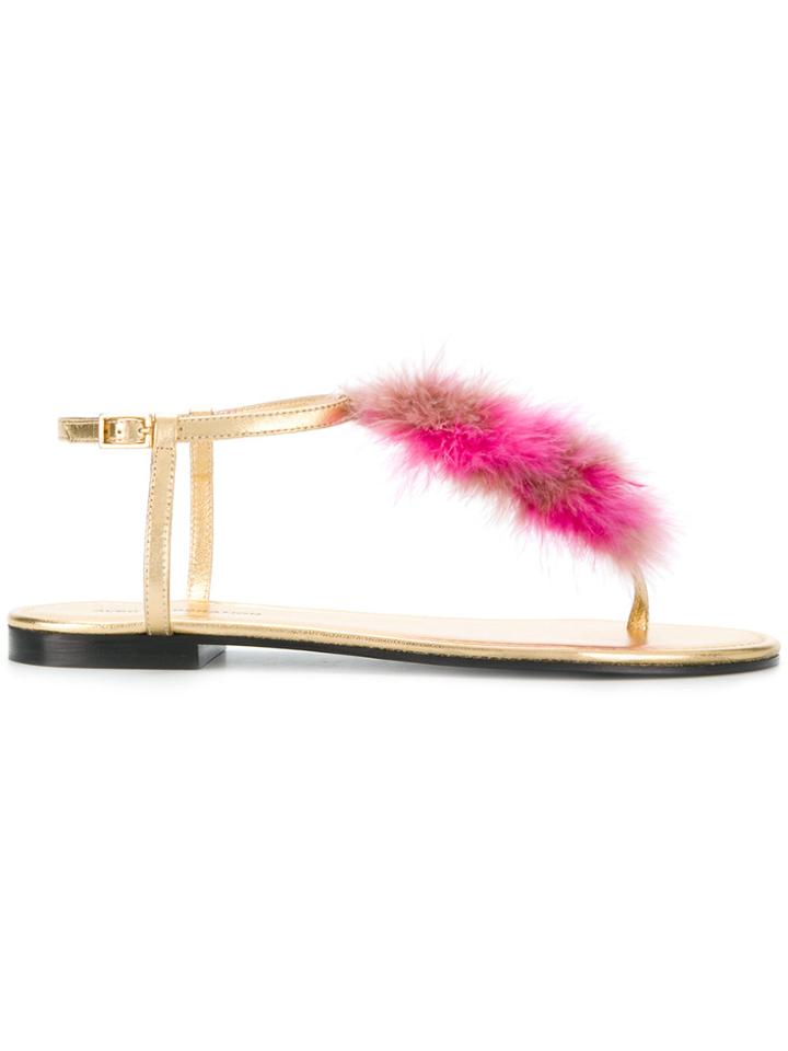 Avec Modération Antibes Sandals - Metallic