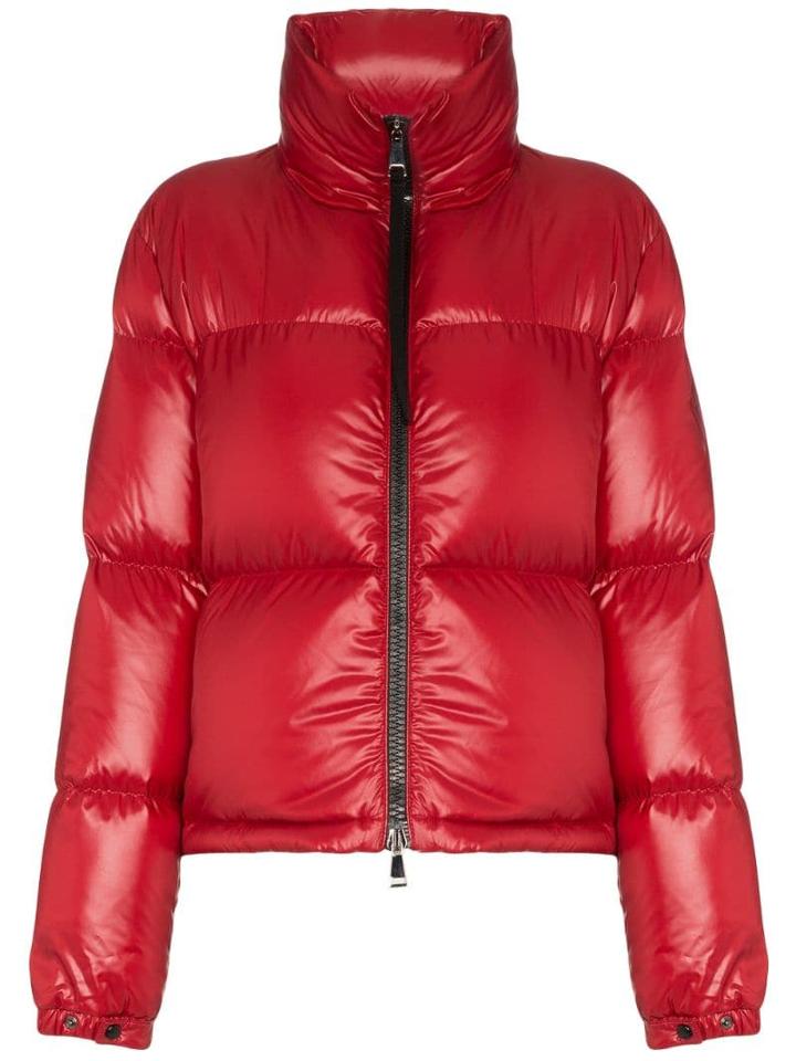 Moncler Rimac Padded Coat - Red