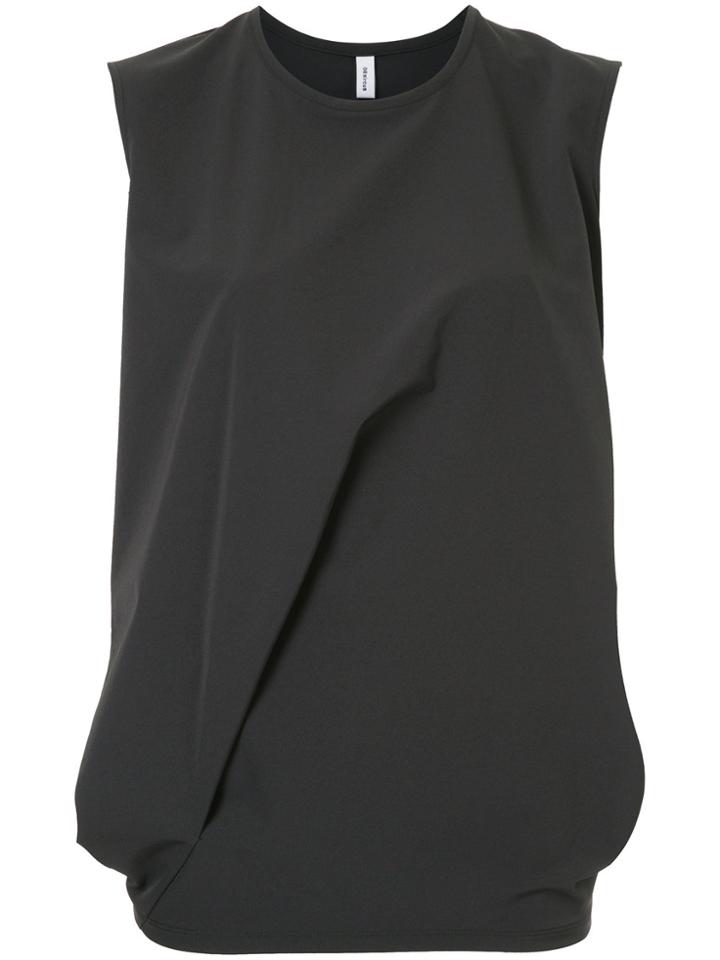 08sircus Loose Fit Vest Top - Black