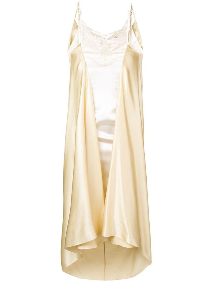 Y / Project Fitted Slip Dress - Neutrals