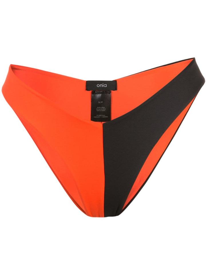 Onia Carmen Bikini Bottom - Red