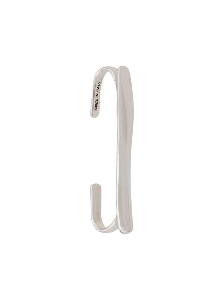 Alexander Mcqueen Bar Earring - Silver