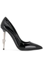 Philipp Plein Black Stiletto Pumps