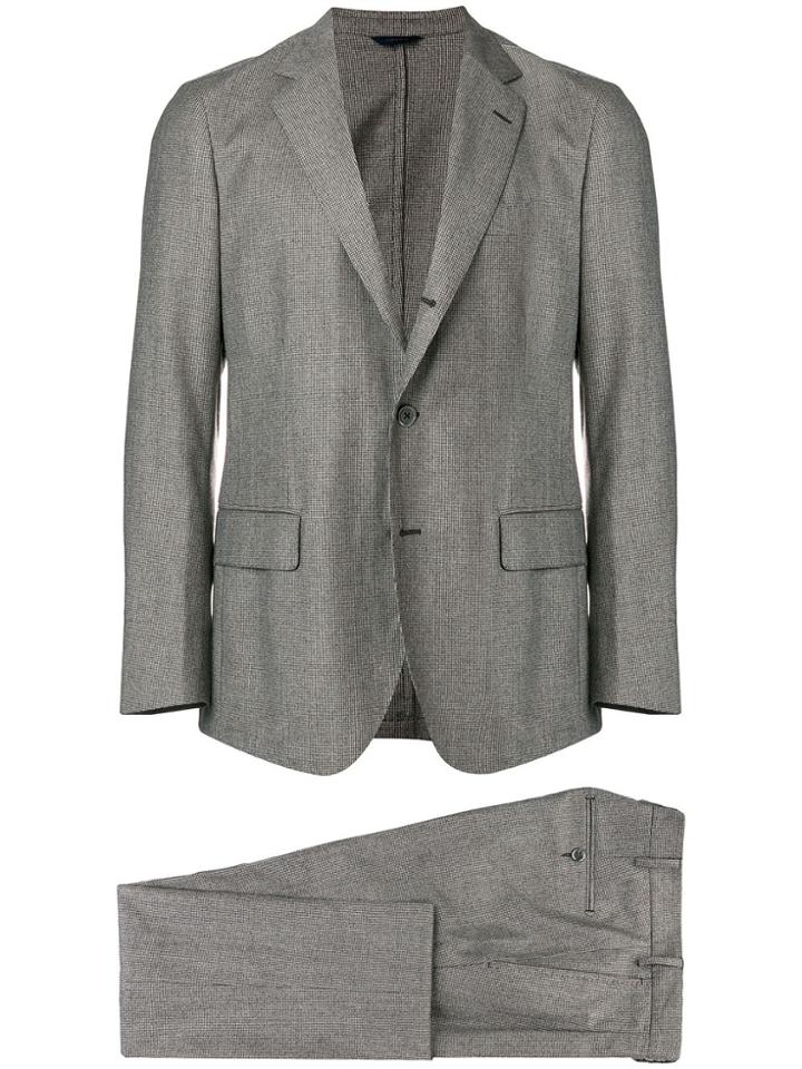 Tombolini Woven Formal Suit - Grey