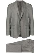 Tombolini Woven Formal Suit - Grey