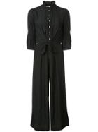 Rebecca Taylor Loose Flared Playsuit - Black