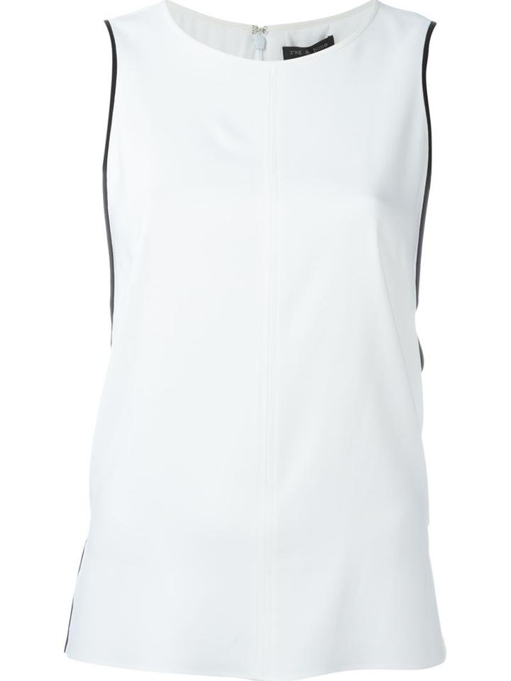 Rag & Bone Contrast Trim Tank Top