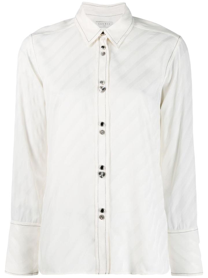 Sandro Paris Diana Blouse - Neutrals