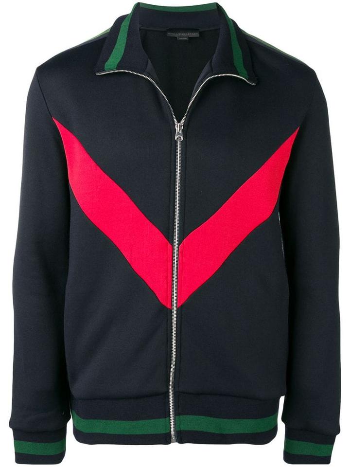 Stella Mccartney Chevron Track Top - Blue