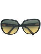 Dita Eyewear Square Tinted Sunglasses - Black