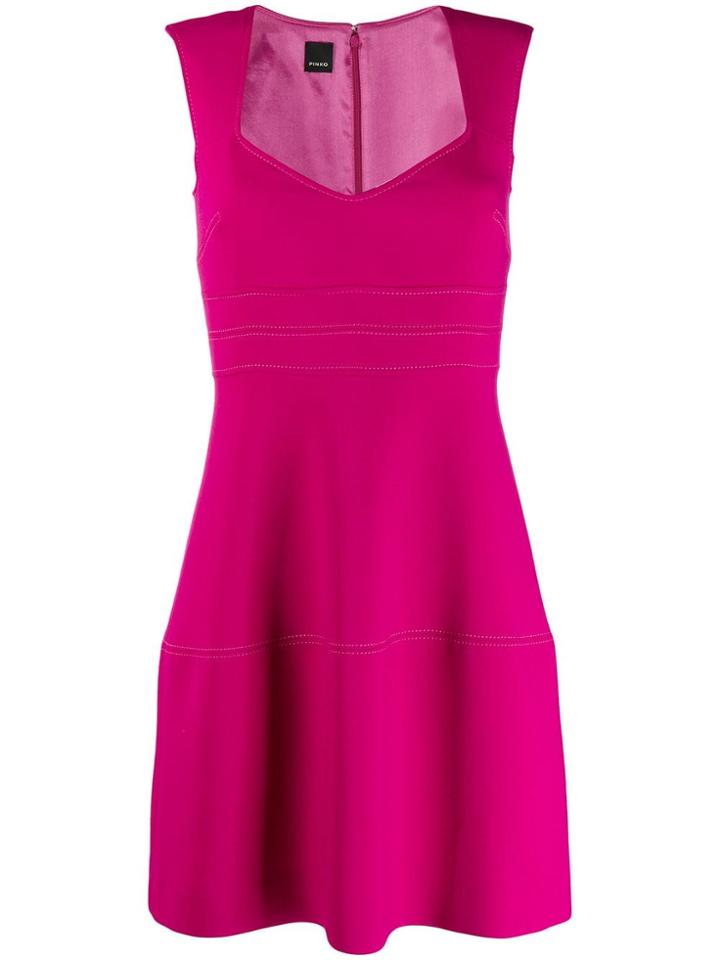 Pinko Sleeveless Flared Dress