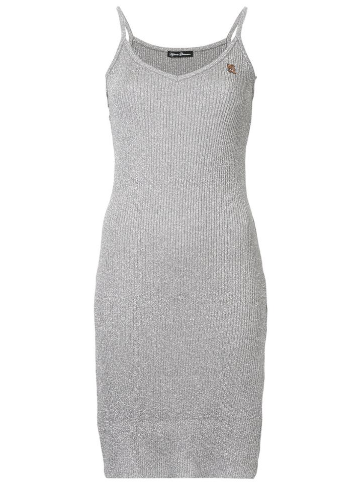 Hysteric Glamour Metallic Slip Dress