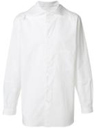 Yohji Yamamoto Wide Collar Shirt - White