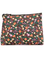Ganni Floral Print Make Up Bag - Multicolour