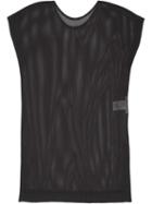 Pleats Please By Issey Miyake See Through Top