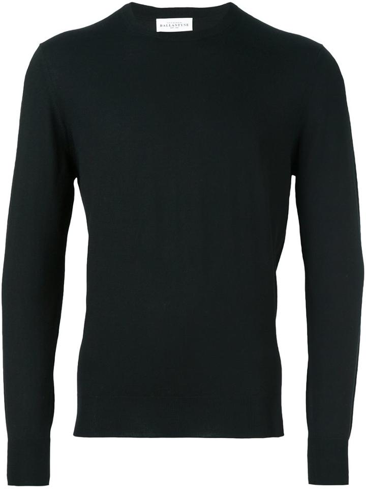 Ballantyne Classic Jumper, Men's, Size: 46, Black, Wool