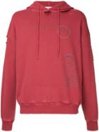 Ground Zero Eternal Slogan Hoodie - Red