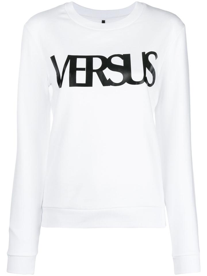 Versus Logo Sweatshirt - White