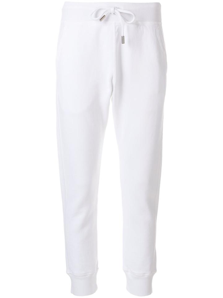 Dsquared2 Drawstring Waist Track Pants - White