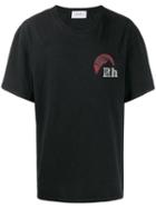 Rhude Oversized Printed Logo T-shirt - Black