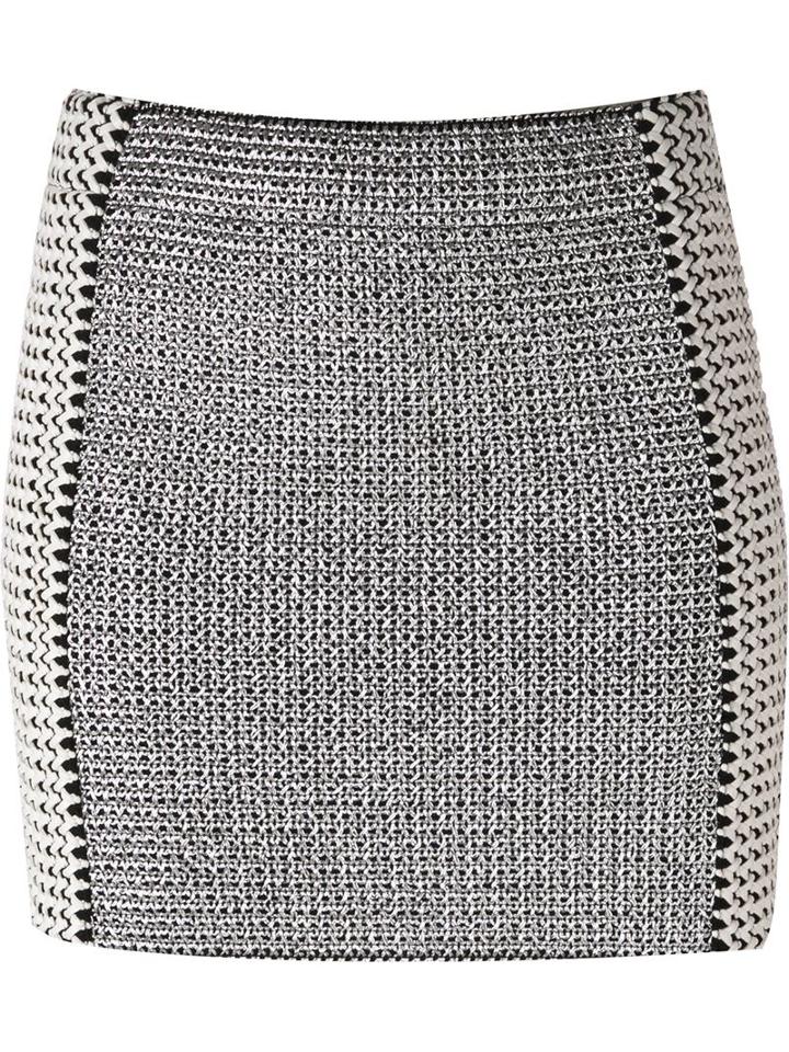 Zoe Karssen Braided Mini Skirt