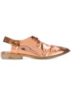 Marsèll Sling-back Pointed Shoes - Metallic