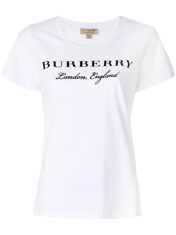 Burberry Logo T-shirt - White