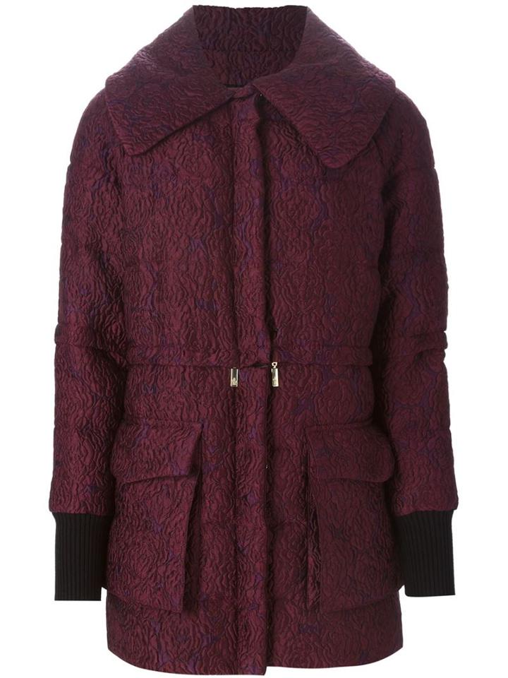 Moncler X Erdem Brocade Padded Zipped Waist Coat