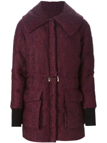 Moncler X Erdem Brocade Padded Zipped Waist Coat