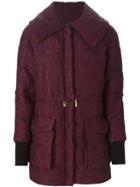 Moncler X Erdem Brocade Padded Zipped Waist Coat
