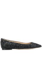 Jimmy Choo Mirele Ballerina Shoes - Black