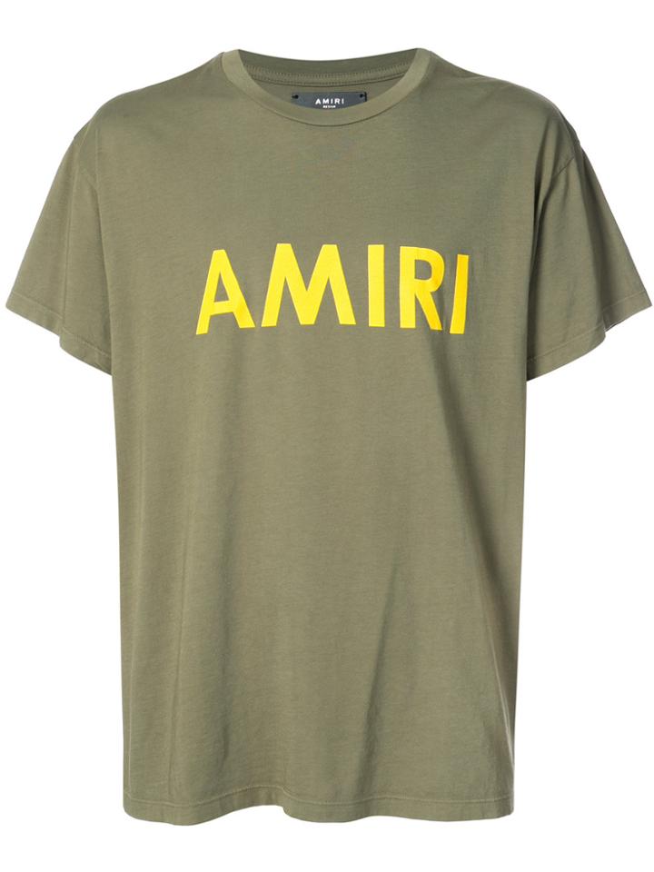 Amiri Logo T-shirt - Green
