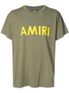 Amiri Logo T-shirt - Green