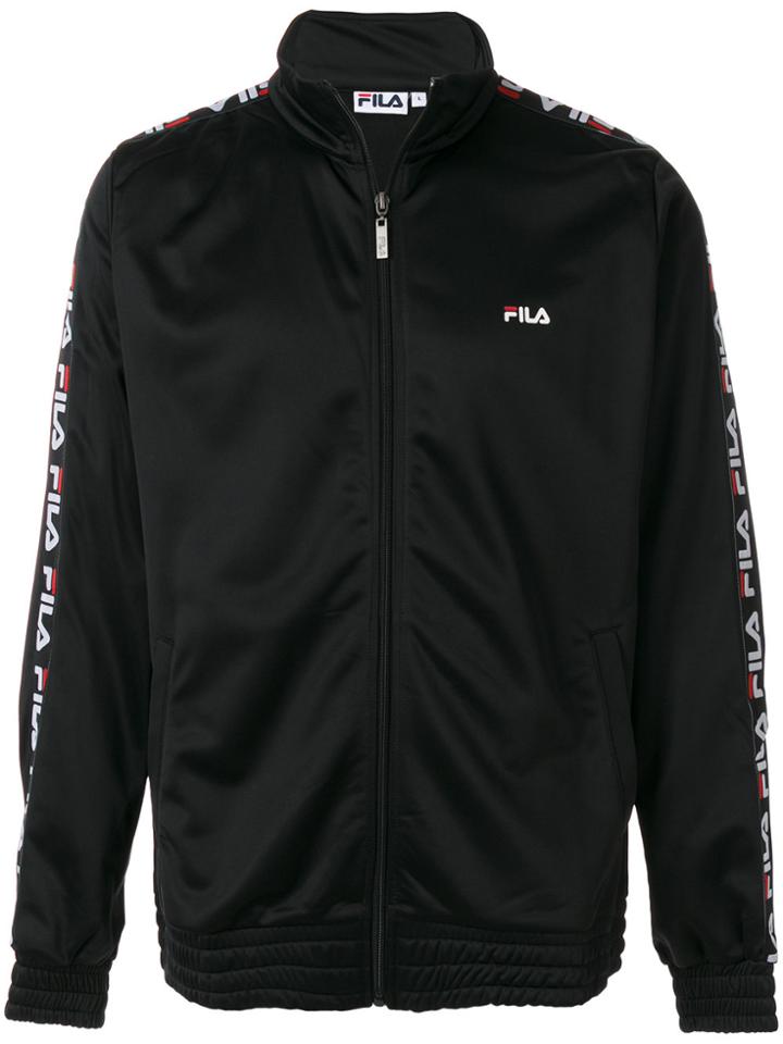Fila Zip Up Logo Jacket - Black