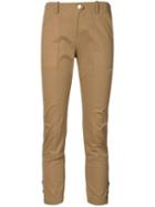 Veronica Beard 'field Cargo' Trousers, Women's, Size: 6, Nude/neutrals, Cotton/spandex/elastane/lyocell
