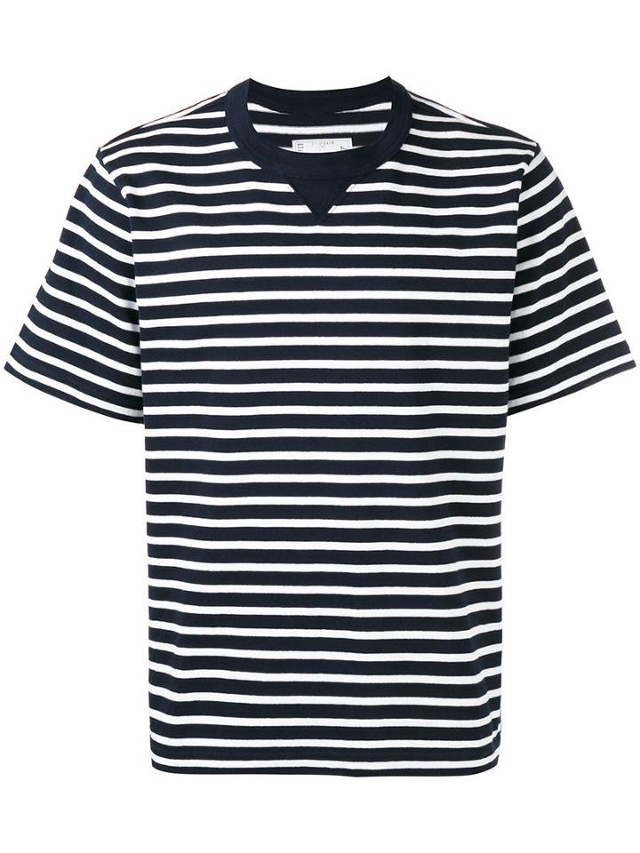 Sacai - Dixie Border T-shirt - Men - Cotton - 3, Blue, Cotton