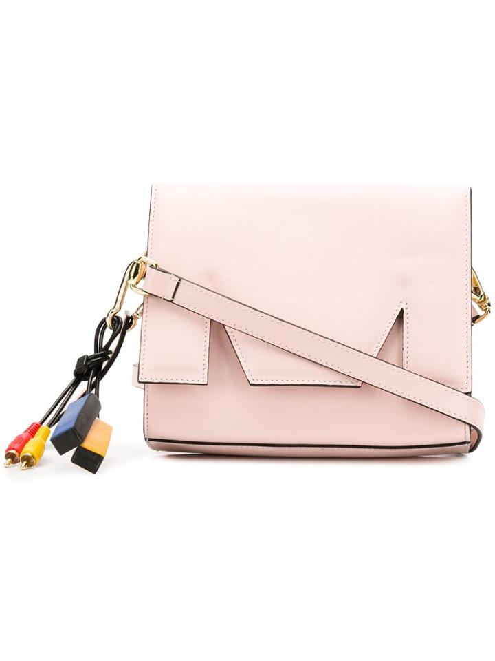 Msgm M Shoulder Bag - Pink