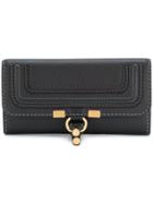 Chloé Marcie Long Wallet - Black