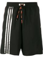 Adidas By Kolor Stripe Track Shorts - Black
