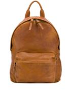 Officine Creative Leather Backpack - Brown